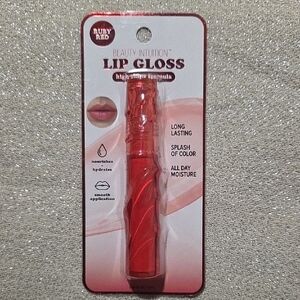 Beauty Intuition High Shine Lip Gloss in Ruby Red